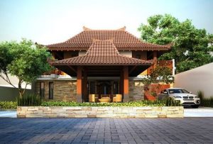 Read more about the article Desain Rumah dengan Pintu Utama Gebyok