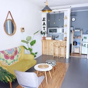 Read more about the article Desain Sekat Dapur dan Ruang Keluarga, Masak Serasa Ditemani Keluarga