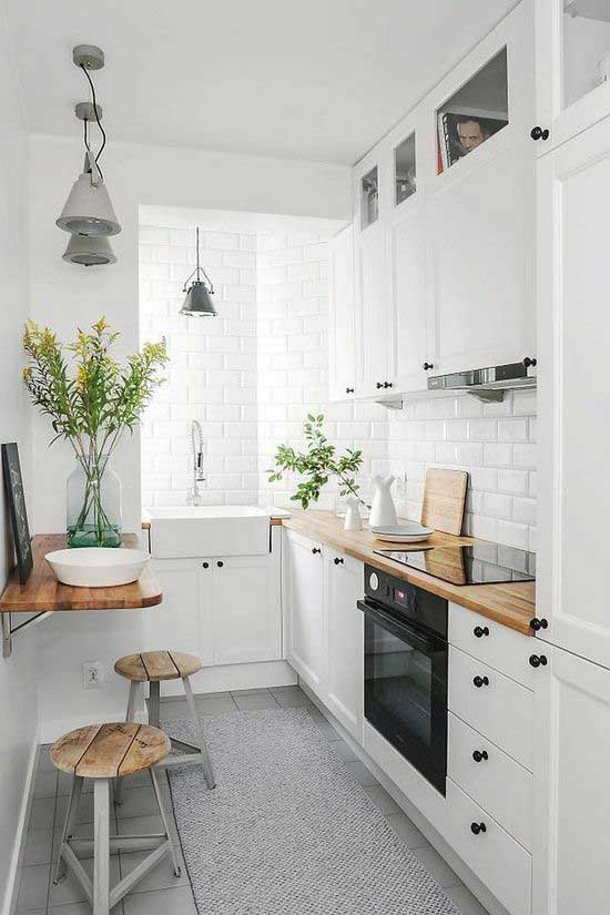 dapur sempit simple sederhana
